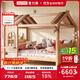 喜力美兒童床女孩全實(shí)木樹(shù)屋床拖床1米5兒童床男童單人床現代簡(jiǎn)約公主床 兒童床+10CM3d絲椰棕墊 1200mm*2000mm