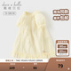 戴維貝拉（DAVE＆BELLA）公主裙女童連衣裙洋氣幼兒寶寶衣服小童網(wǎng)紗裙夏裝新款童裙 月光黃【現貨】 120 cm（建議身高110-120cm）
