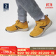迪卡儂兒童運動(dòng)鞋秋款小學(xué)生中大童男童鞋子潮真皮女童童鞋feel 淺棕色 37