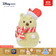 迪士尼（Disney）雪球嘟嘟系列尼克朱迪小熊維尼史迪奇毛絨玩偶包包掛飾掛件鑰匙扣 小熊維尼玩偶