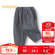 巴拉巴拉童裝寶寶褲子男童長(cháng)褲女童休閑褲2025秋裝蘿卜褲嬰兒209325108201