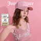 橘滋（Juicy Couture）25夏新款甜美時(shí)尚運動(dòng)風(fēng)立體刺繡棒球帽女遮陽(yáng)百搭 粉紅 均碼
