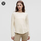 lululemon丨Love 女士莫代爾拉絨長(cháng)袖套頭衫 LW3GEHS 淺象牙白 M /8
