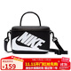 耐克NIKE單肩包/斜挎包中性鞋盒包NIKE休閑包FN3059-010黑白均碼
