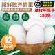 百世富澤（BAISHIFUZE）【百世富澤】黃河灘鵝蛋新鮮正宗土鵝蛋農(nóng)家自養(yǎng)新鮮鵝蛋 12枚115-130克