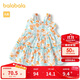 巴拉巴拉嬰兒連衣裙女童公主裙夏裝甜美時(shí)髦200224111001
