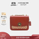 蔻馳（COACH）【專(zhuān)享直降】女士女包經(jīng)典標志MADISON 單肩包老花迷你斜挎包紅色 B4/棕黃色 銹紅色
