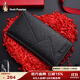 暇步士（Hush Puppies）男士錢(qián)包頭層牛皮時(shí)尚長(cháng)款錢(qián)夾多卡位多功能錢(qián)包生日禮物紅禮盒