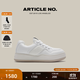 ARTICLE NO.【明星同款】小白鞋厚底休閑面包鞋時(shí)尚運動(dòng)跑步鞋男女同款漢堡鞋 奶油白 （輕量EVA大底無(wú)縫隙） 38