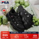 FILA 斐樂(lè )官方豌豆加絨鞋老爹鞋2025冬季休閑厚底運動(dòng)鞋男鞋
