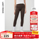 朗姿【聯(lián)名系列】棉質(zhì)顯高鯊魚(yú)褲冬季新款休閑褲 淺咖色 S