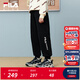 FILA【抗菌功能】斐樂(lè )兒童童裝2025年冬季新款男童中大童加絨長(cháng)褲 傳奇藍-NV 170
