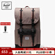 Herschel加拿大赫行 經(jīng)典系列Little America山系雙肩包北美風(fēng)旅行背包 灰褐棕/經(jīng)典黑色貝殼粉 30升【裝16英寸電腦】
