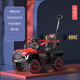 周周車(chē)兒童電動(dòng)車(chē)可充電童車(chē)四輪越野大人遙控男女孩可坐寶寶生日玩具車(chē) 中國紅【滑行推把款】早教音樂(lè )
