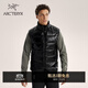 ARC'TERYX始祖鳥(niǎo) CERIUM SV VEST 保暖 男子 羽絨夾克 BLACK/黑色 M