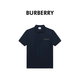 BURBERRY博柏利巴寶莉新款男潮流Polo短袖T恤80844371 海軍藍 L