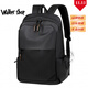 Walker Shop【2025年新款】雙肩包男書(shū)包大容量電腦包商務(wù)旅行背包 霧黑色【禮盒裝/京東空運】 升級3.0版 30cm*45cm*15cm