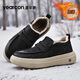 意爾康男鞋冬季棉鞋保暖男士豆豆鞋加絨一腳蹬戶(hù)外休閑皮鞋時(shí)尚板鞋子男