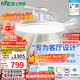 雷士（NVC）枕邊風(fēng)扇燈吊扇照明臥室【政府補貼】客廳1級能效48寸100瓦包安裝