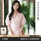 歌力思（ELLASSAY）夏新款棉不規則多巴胺穿搭春日約會(huì )粉色襯衫連衣裙女 裸粉色 XS