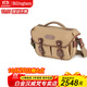 白金漢（Billingham）Hadley Small Pro攝影包單反單肩斜跨包適用索尼a7m4/富士X100VI 哈蘇X2D相機包英國原裝進(jìn)口 卡其帆布/棕褐色皮 505033-70