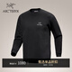 ARC'TERYX始祖鳥(niǎo) EMBLEM FLEECE CREW 男子 抓絨衫 Black/黑色 M