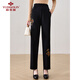 俞兆林中老年女裝春秋長(cháng)褲媽媽裝褲子中年女褲 Y51X067