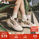 FILA 斐樂(lè )官方女鞋CACTI 摩登板鞋2025秋季新款仙掌鞋時(shí)尚運動(dòng)休閑鞋 杏仁奶白/可可赤棕-AC 37.5