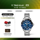 泰格豪雅TAG Heuer【明星同款】瑞士手表競潛系列天文臺認證GMT兩地時(shí)機械 WBP5114.BA0013