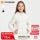 moodytiger女童外套拒水保暖春秋兒童棉服童裝輕暖連帽可機洗棉衣戶外運動衣