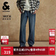 杰克·瓊斯（JACK&JONES） 男生2025年秋季款牛仔褲潮流時(shí)尚廓形褲子日常百搭長(cháng)褲225332109