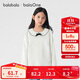 巴拉巴拉balaone女童長(cháng)袖t恤兒童2025秋甜美娃娃領(lǐng)內搭上衣萌208325100001