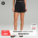 lululemon丨Lightweight 女士輕盈版超高松緊腰短褲 LW7DF3S 黑色 XS /4