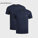 阿瑪尼EMPORIO ARMANI【禮物】EAU男裝鷹標打底T恤(2件)