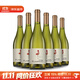 帕斯蒙火烈鳥(niǎo) 智利原瓶進(jìn)口白葡萄酒整箱 霞多麗/莎當妮干白一箱原裝6支*750ml
