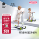 babycare兒童滑板車(chē)1-3-8歲滑滑車(chē)二合一可坐滑行車(chē)可折疊踏板車(chē) 辛德白