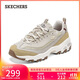 斯凱奇（Skechers）奶茶熊1.0秋季女鞋經(jīng)典熊貓鞋厚底老爹鞋休閑運動(dòng)鞋13167