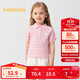 巴拉巴拉童裝女童短袖T恤兒童寶寶上衣2025夏裝甜美POLO衫潮208225117013
