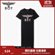 BOY LONDON25新款夏季女款T恤裙時(shí)尚翅膀黑色連衣裙W17015 黑色 M