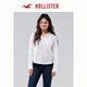 HOLLISTER小海鷗圖案美式經(jīng)典款三?？酆?jiǎn)約百搭襯衫女裝340-6043 白色 M (165/88A)
