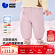 迷你巴拉【三防羽絨褲】男女童保暖秋冬褲子保暖羽絨長(cháng)褲 夢(mèng)幻粉60346 【拒水白鴨絨】 90 【充絨量23.9g】