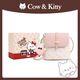 COW&KITTYCow& Kitty可愛(ài)小包女春夏流行潮百搭高級感時(shí)尚印花斜挎包手機包 8002櫻花粉 送彩箱
