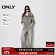 ONLY秋季復(fù)古水洗直筒褲連體長(zhǎng)褲牛仔褲女|124464001 J08 淺牛仔灰 S (160) 64A