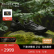 愛(ài)步（ECCO）BIOM C蹤跡 防水透氣抓地耐磨戶(hù)外運動(dòng)鞋女 健步803323 黑色38