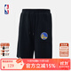NBA【口播】官方-ICON系列-勇士隊夏季戶(hù)外休閑運動(dòng)短褲系帶褲 勇士隊（子夜黑） 2XL