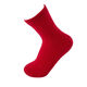 鄂爾多斯市100%純山羊絨襪子秋冬季男女原生態(tài)山羊絨平面短襪針織 【大紅色】 均碼 100%羊絨襪【5雙禮盒裝】顏色備注