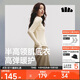 蕉下（beneunder）半高領(lǐng)肌底打底衫女外穿修身秋季內搭長(cháng)袖彈力柔膚SF026