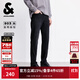 杰克·瓊斯（JACK&JONES）25年男裝秋季牛仔褲男903直筒石墨烯保暖長(cháng)褲子黑色微彈牛仔男褲 A16深灰牛仔 31 175 W31/L30