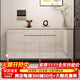 梵艾奇 鞋柜門(mén)口現代玄關(guān)柜白色入戶(hù)門(mén)廳柜客廳多功能大容量?jì)ξ锕裥?香檳D824【138*34*100cm】