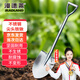 漫德萊 不銹鋼尖鍬鐵鍬農用園林園藝工具鏟雪鍬清雪除雪種植種菜種花